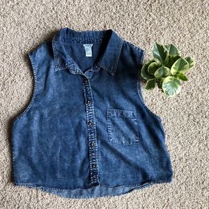 Forever21 Jean Vest